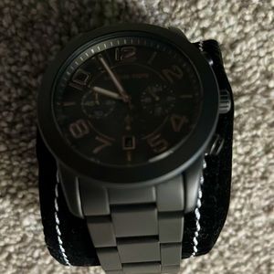 Mens Michael Kors Gun Metal Watch